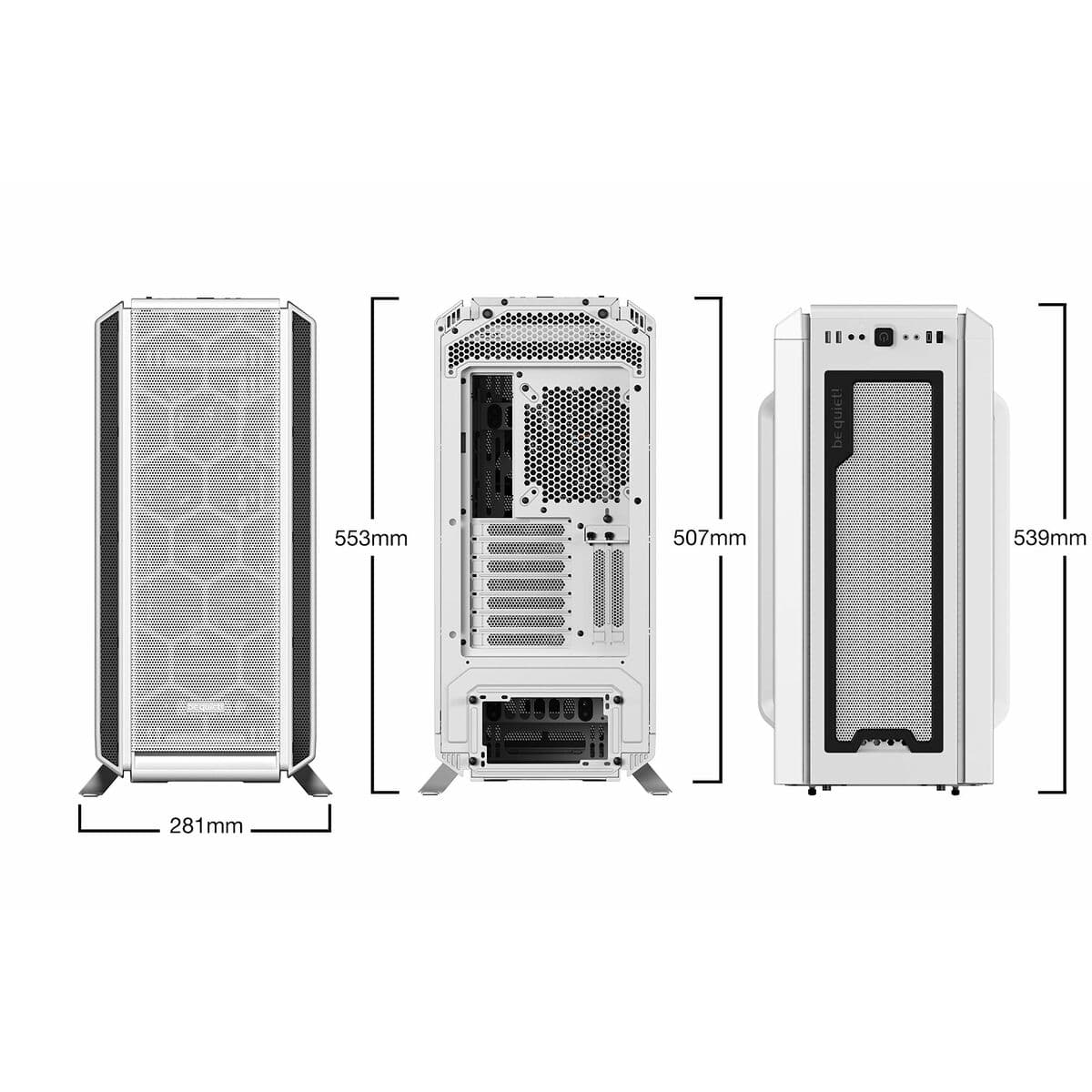 Unitate Semi-tower ATX Be Quiet! Alb - Image 11