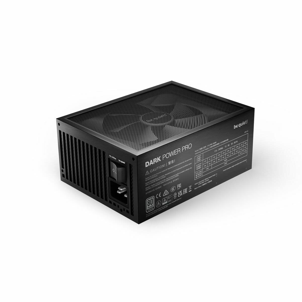 Strømforsyning Be Quiet! BN332 ATX 1600 W 6 W 80 PLUS Titanium - Image 3