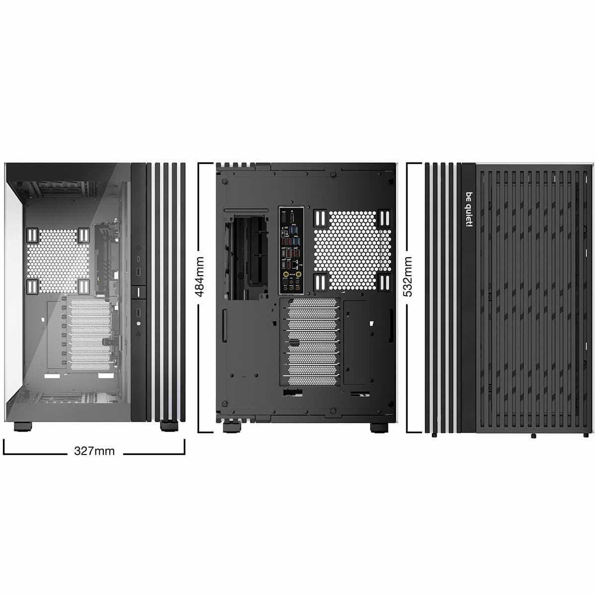 ATX Semi-Tower Gehäuse Be Quiet! BGW69 Schwarz - Image 22