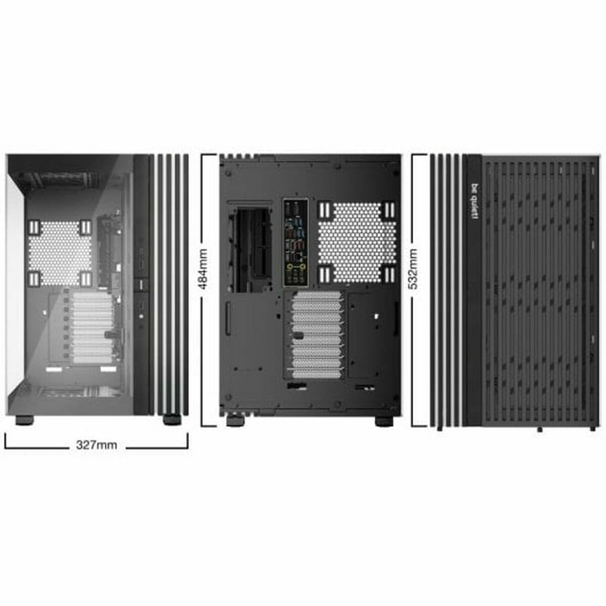 ATX Semi-Tower Gehäuse Be Quiet! BGW69 Schwarz - Image 11