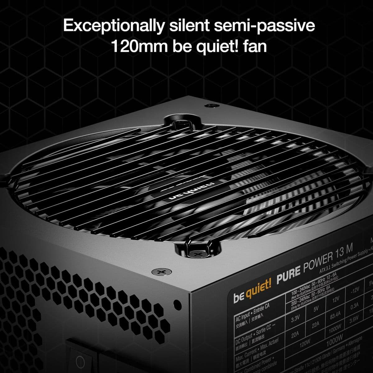 Bloc d’Alimentation Be Quiet! BP025EU ATX 650 W 80 Plus Gold - Image 8