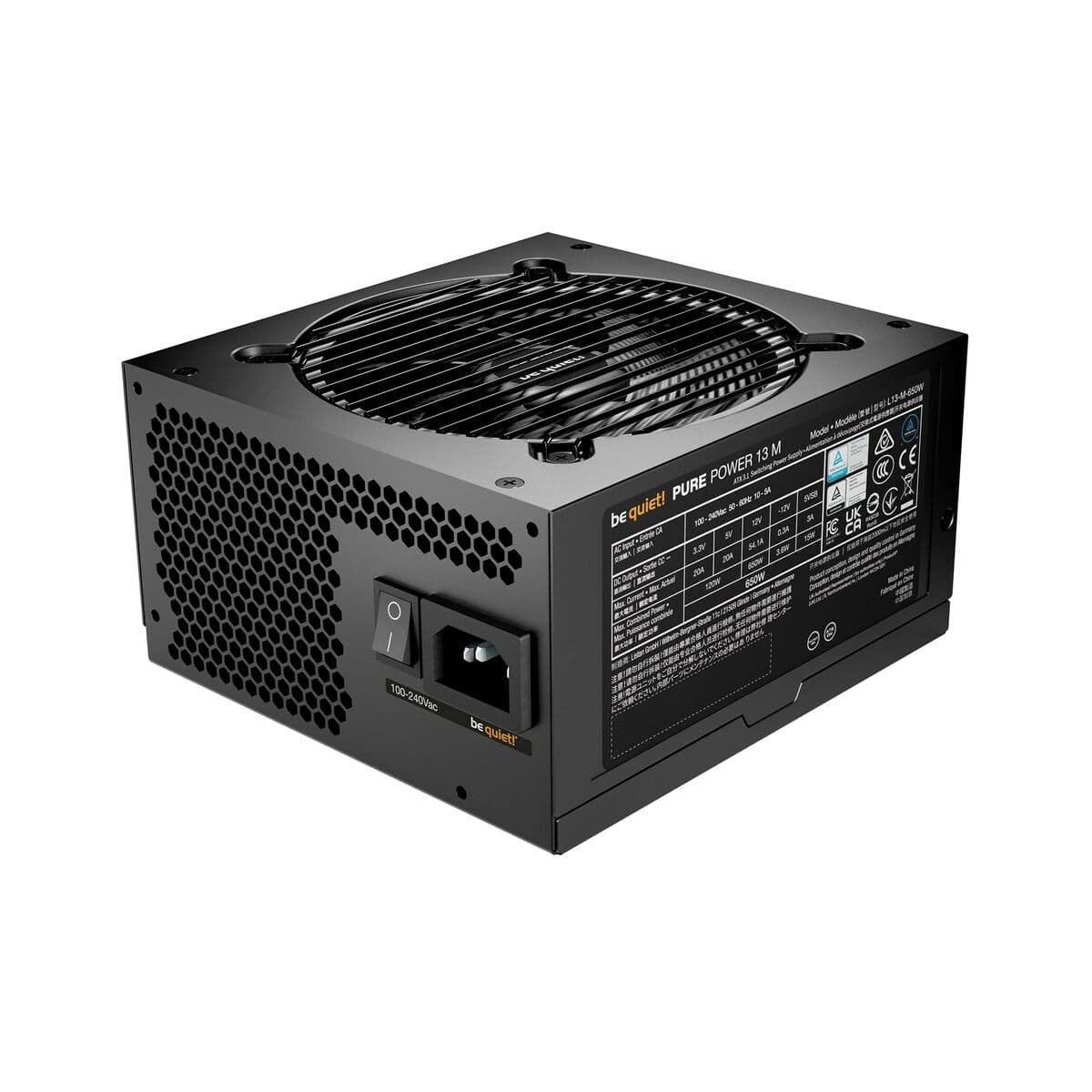 Bloc d’Alimentation Be Quiet! BP025EU ATX 650 W 80 Plus Gold - Image 13