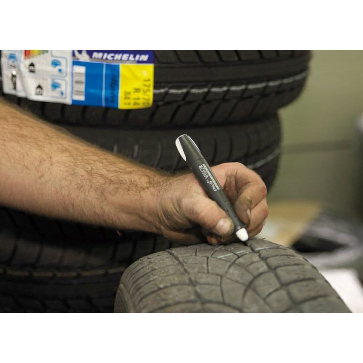 Markierungsstift Pica Blau Weiß Schwarz - Image 16