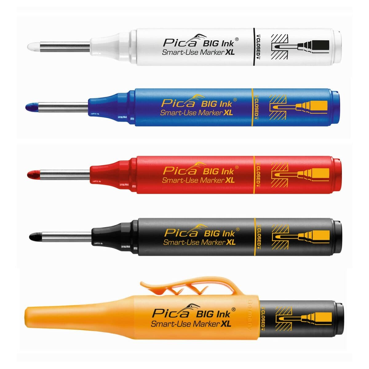 Markeerstift Pica BIG Ink XL Wit - Image 2