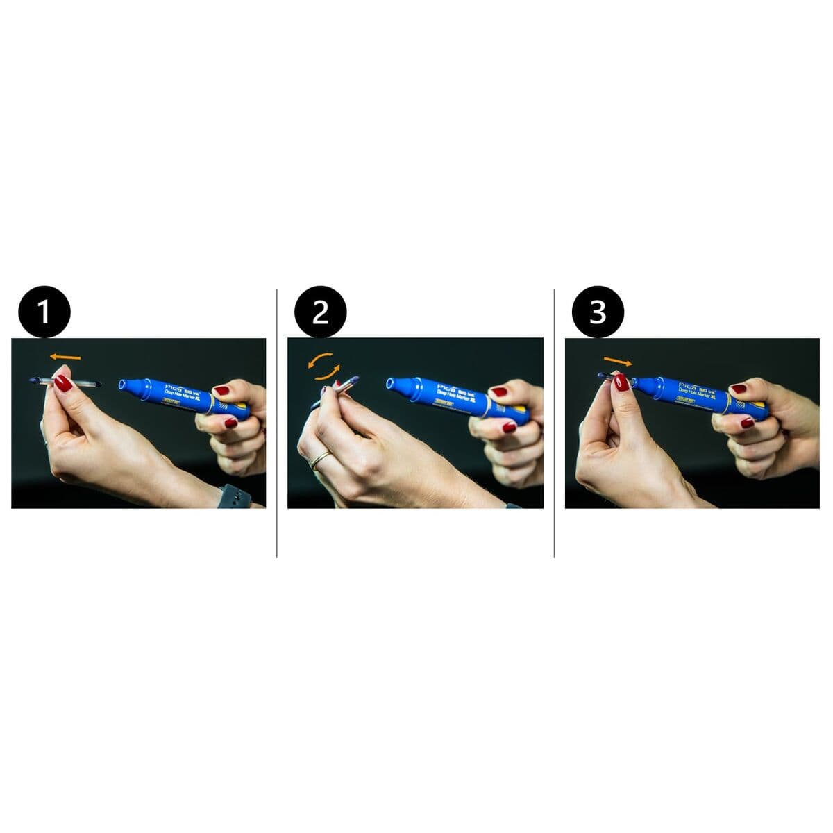 Markeerstift Pica BIG Ink XL Zwart - Image 7