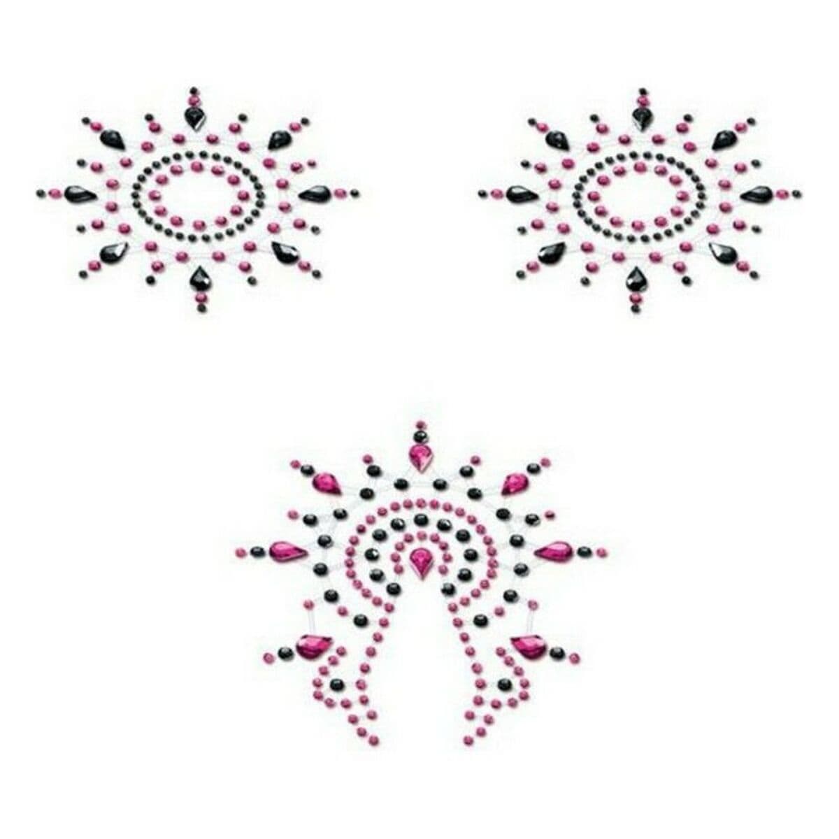 Gloria Set Schwarz & Pink Mystim (3 pcs)