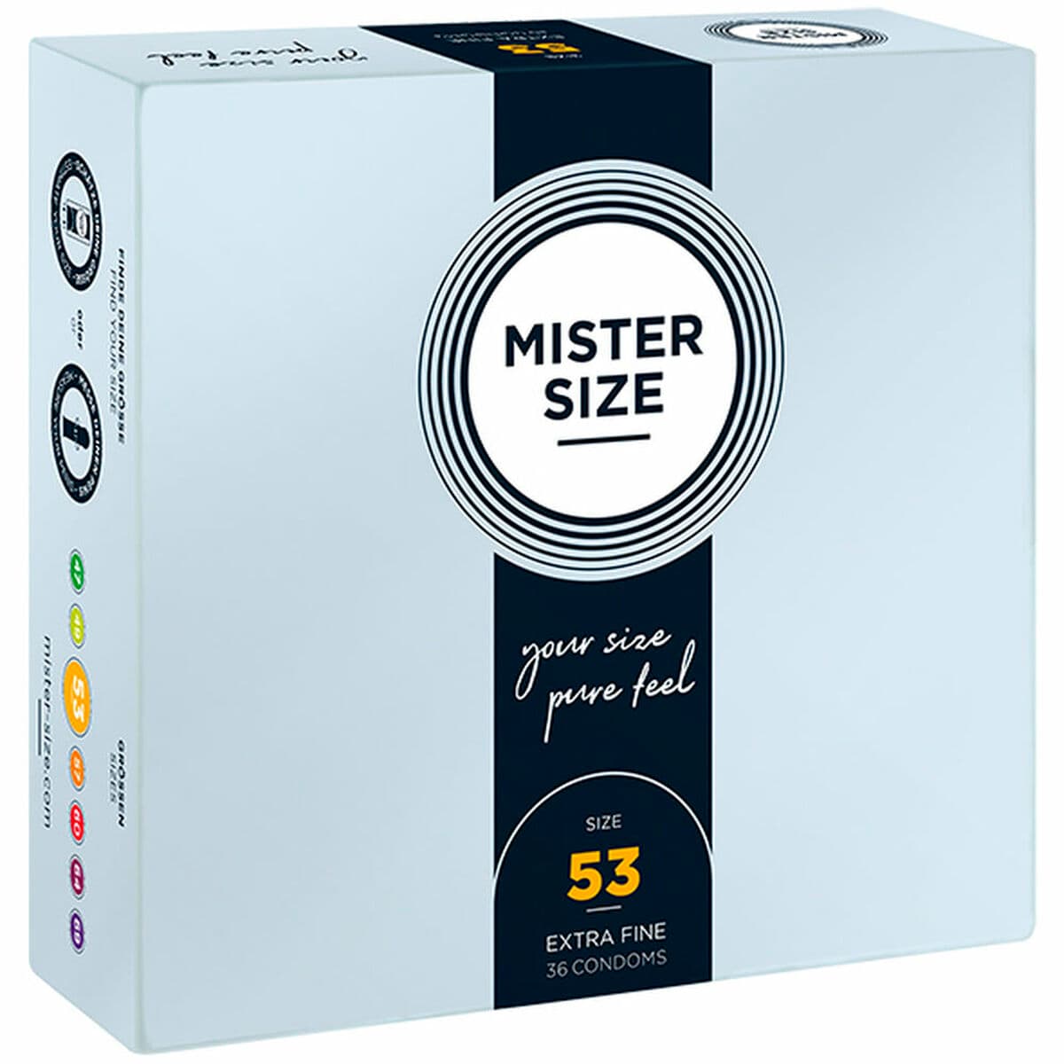 Kondome Mister Size Ø 5,3 cm (36 pcs)