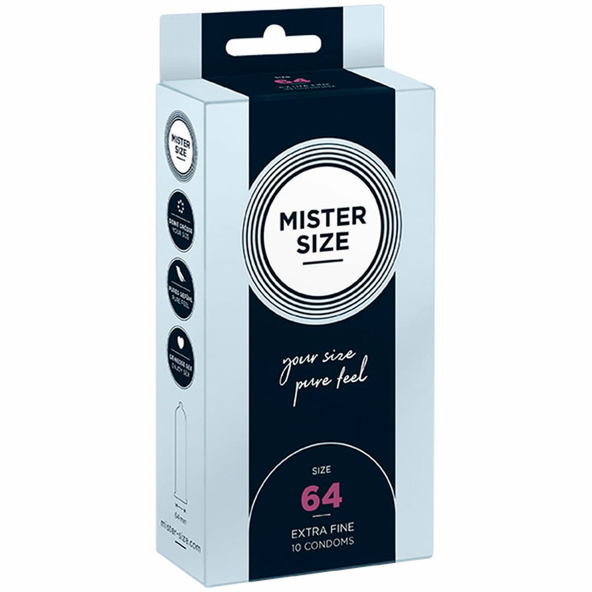 Kondome Mister Size Ø 6,4 cm (10 pcs)