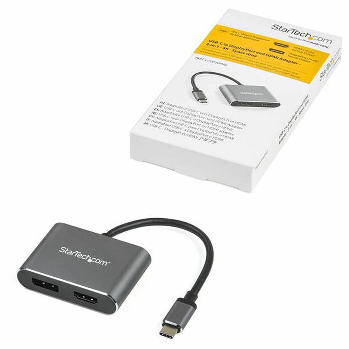 Adaptador USB C para HDMI/DisplayPort Startech CDP2DPHD 4K Ultra HD - Image 4