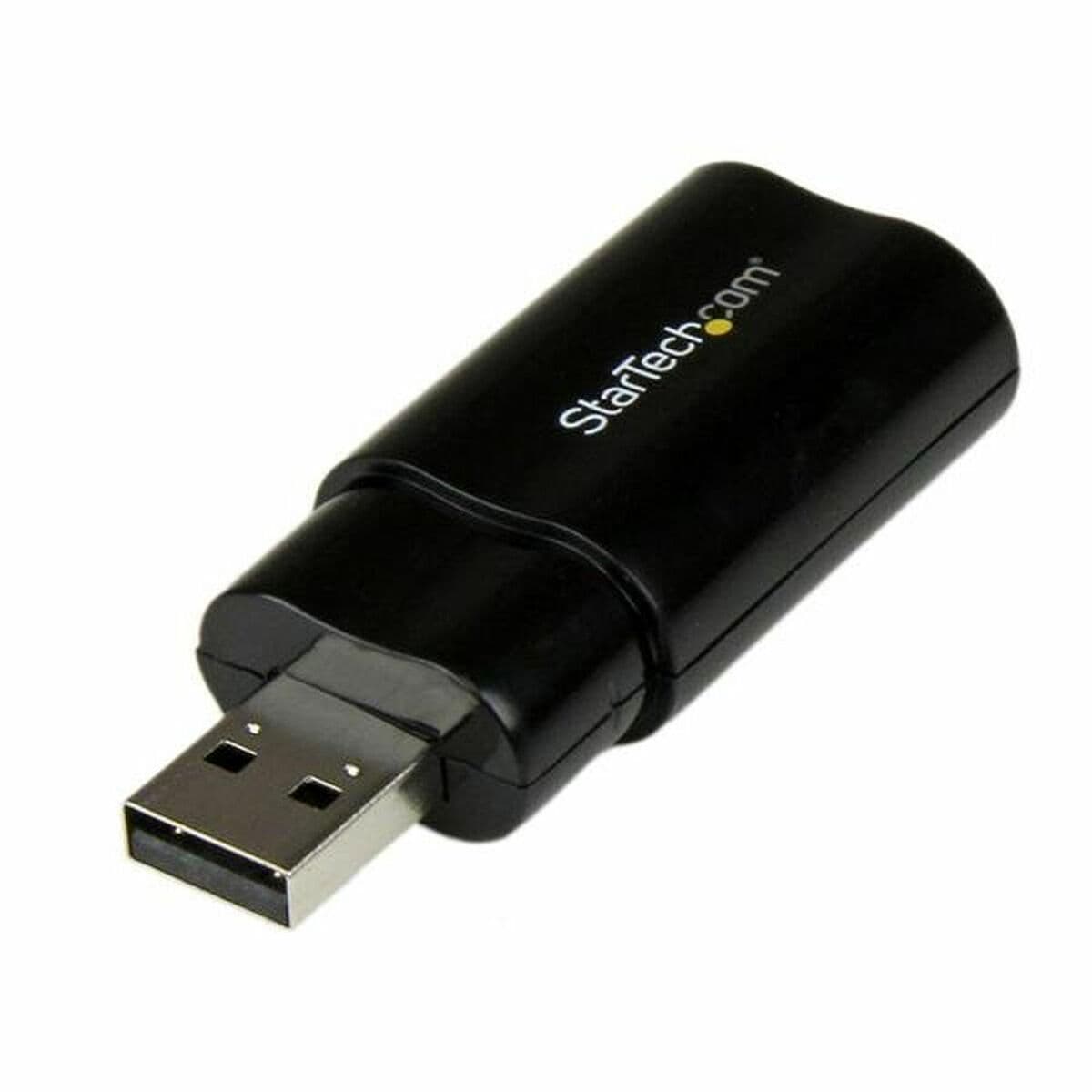 Carte Son Externe USB Startech ICUSBAUDIOB Noir - Image 2