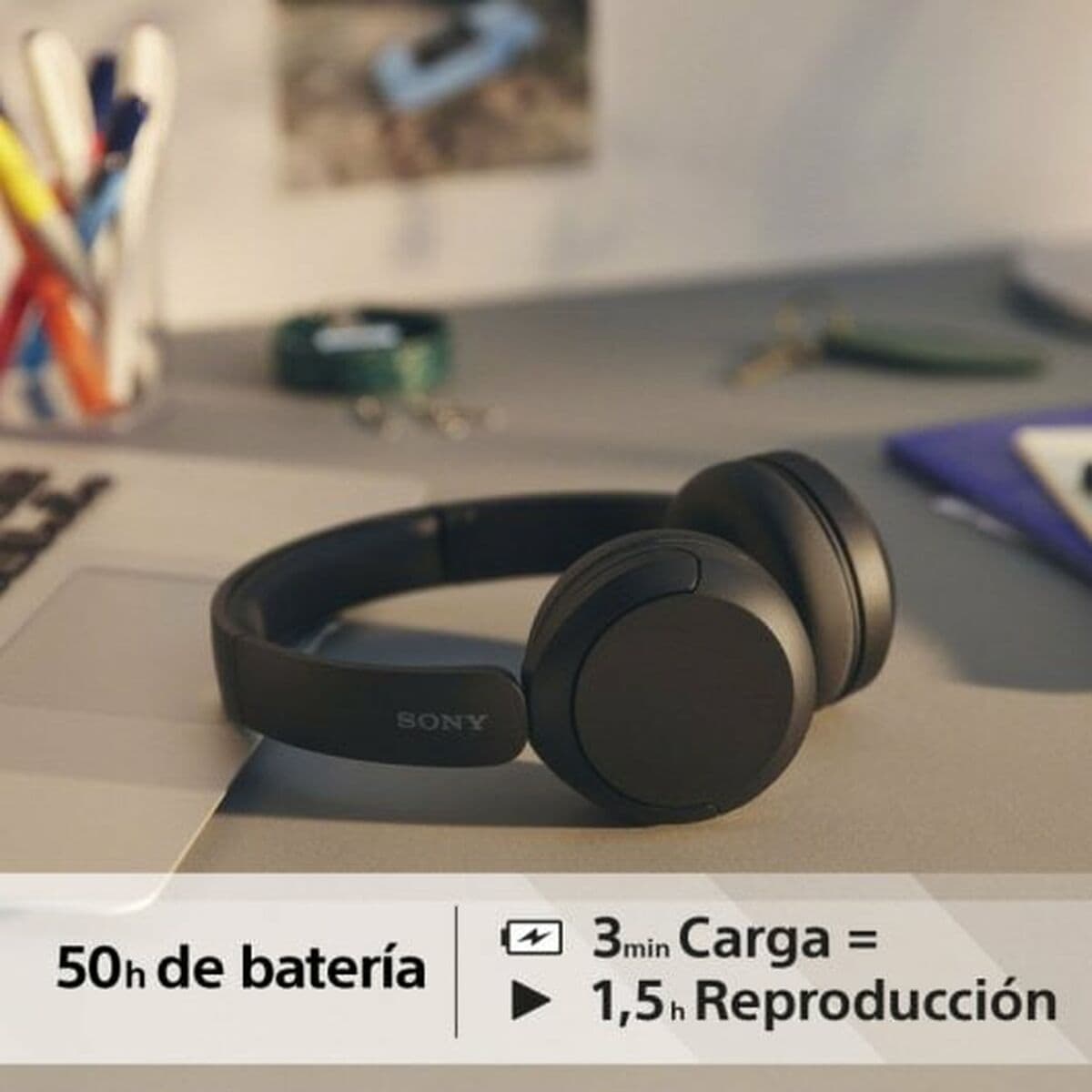 Casque Sony WH-CH520 Noir - Image 35