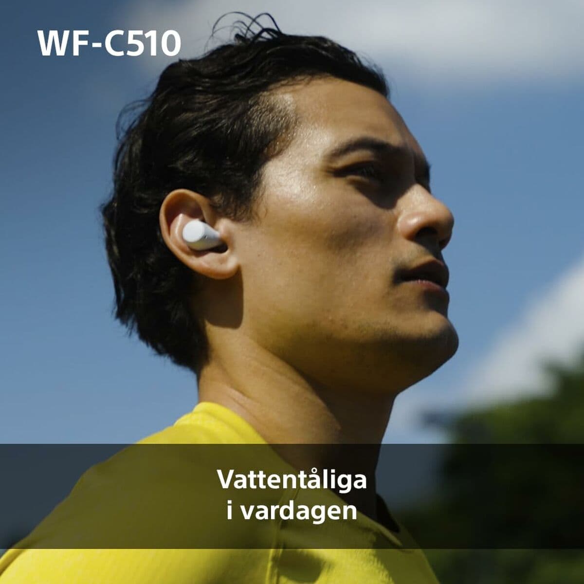 Bevielės ausinės su krovimo dėklu Sony WF-C510 Juoda - Image 33