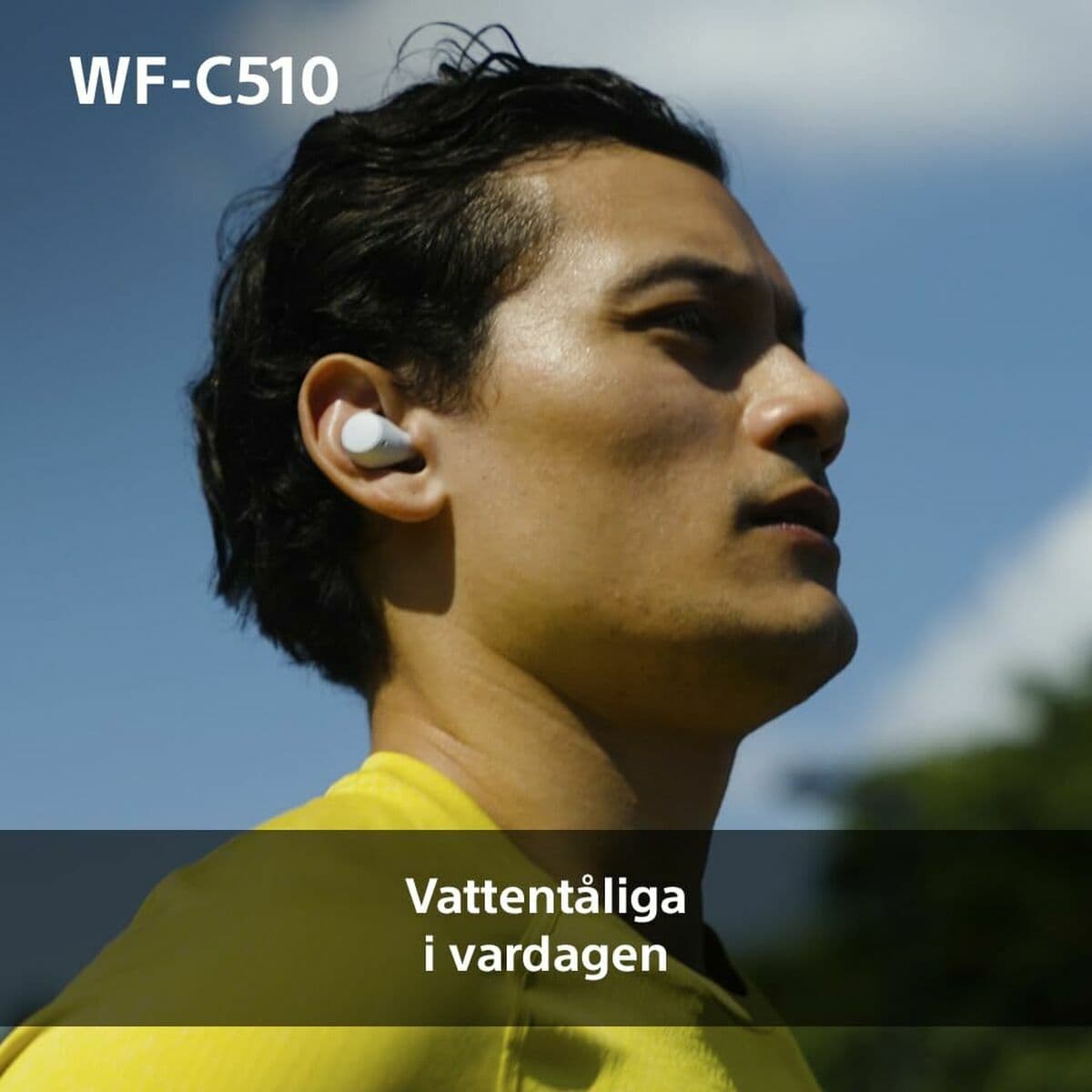 Bevielės ausinės su krovimo dėklu Sony WF-C510 Juoda - Image 51