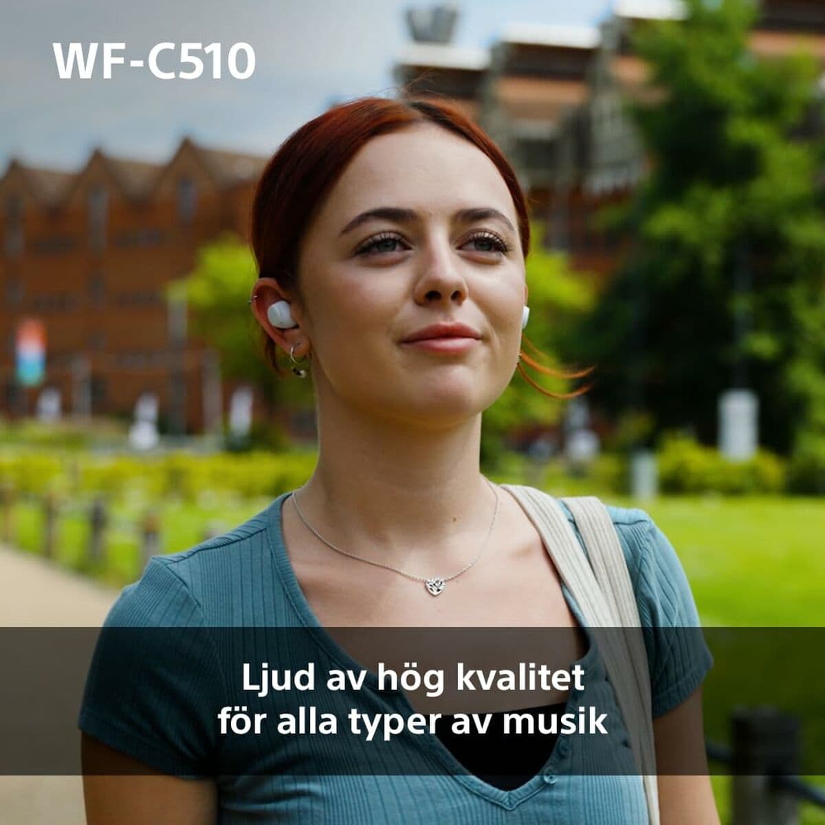 Oreillette Bluetooth Sony WFC510W.CE7 Blanc - Image 14