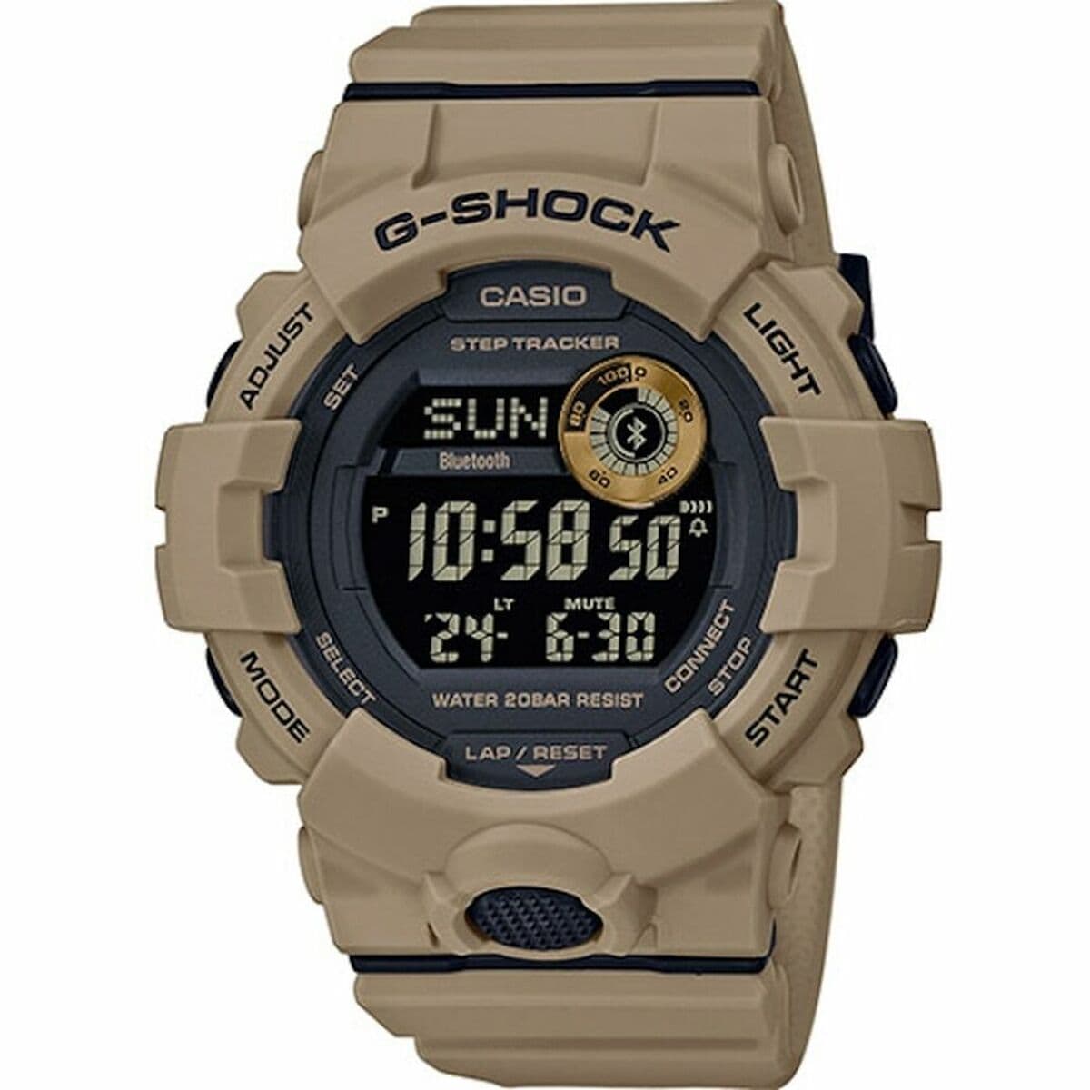 Klokker for Menn Casio G-Shock G-SQUAD Svart (Ø 48 mm) (Ø 48,5 mm)