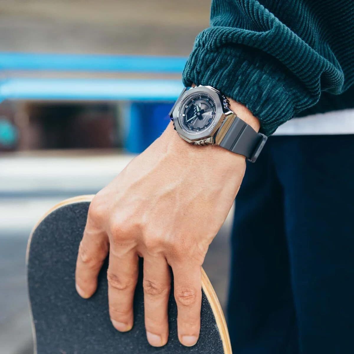 Naisten rannekellot Casio GMS2100B8AER - Image 10