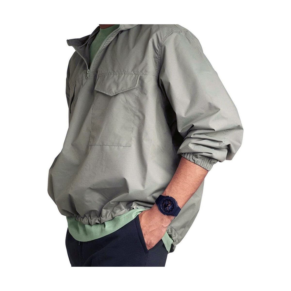 Miesten rannekellot Casio G-Shock OAK - NEON ORANGE INDEX Musta (Ø 45 mm) - Image 2