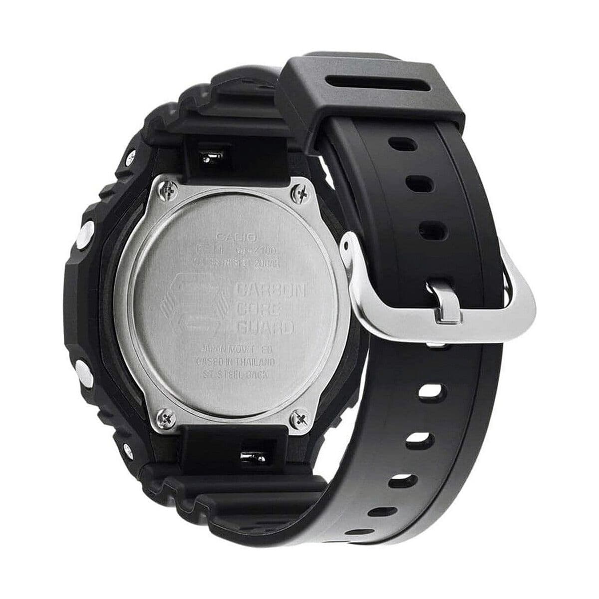 Miesten rannekellot Casio G-Shock OAK - NEON ORANGE INDEX Musta (Ø 45 mm) - Image 3