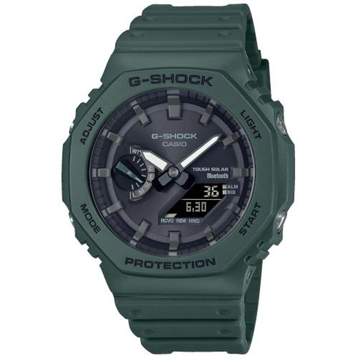 Montre Homme Casio NEW OAK  - BLUETOOTH + TOUGH SOLAR Noir (Ø 44,5 mm) (Ø 45,5 mm)