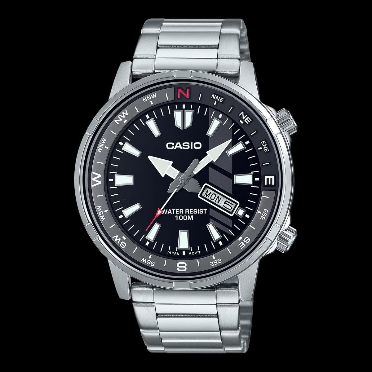 Herrklocka Casio MTD-130D-1A2VDF Silvrig (Ø 44 mm) - Image 2