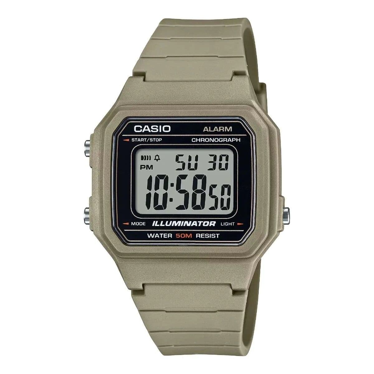 Orologio Unisex Casio SPORT ILLUMINATOR WR 50M, ALARM, CHRONOGRAPH (Ø 41 mm)