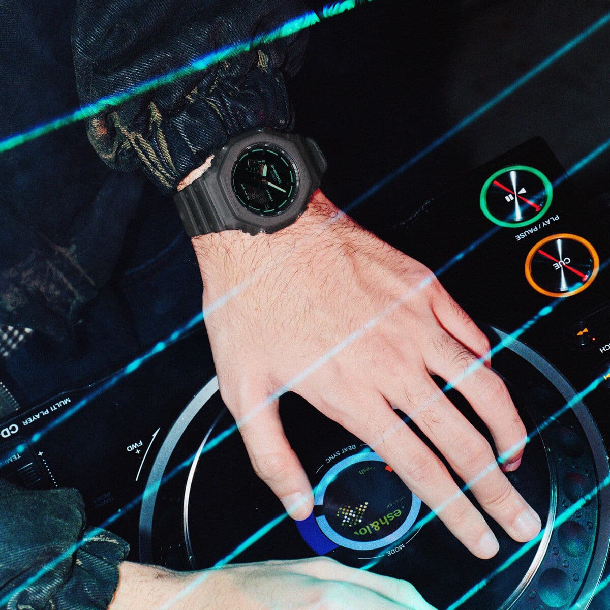 Miesten rannekellot Casio G-Shock GA-2100K-1AER (Ø 45,5 mm) - Image 2