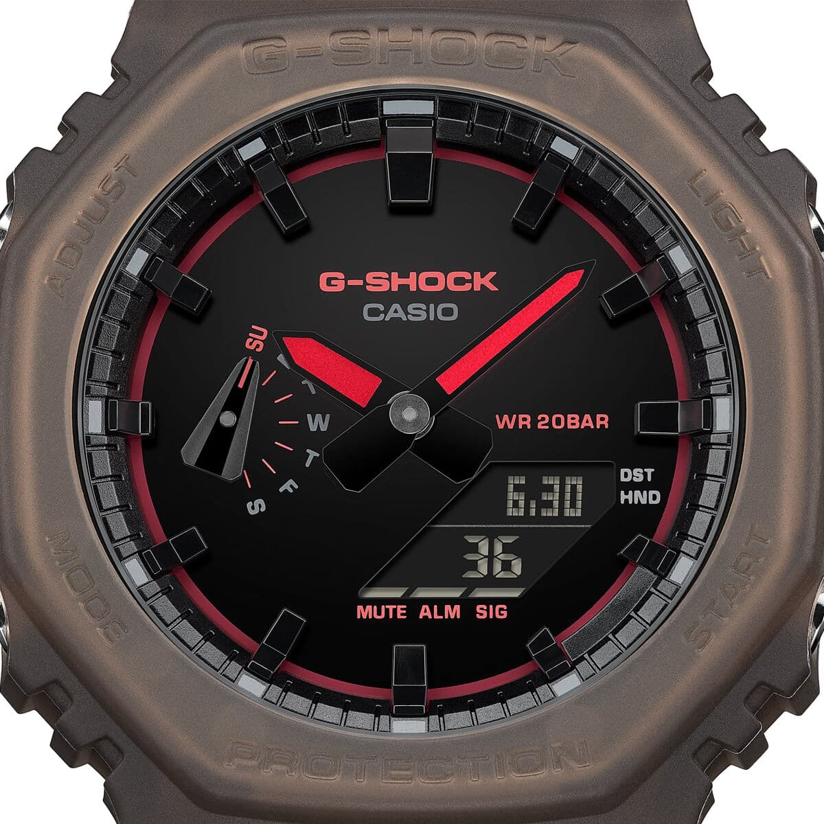 Miesten rannekellot Casio G-Shock GA-2100K-5AER (Ø 45,5 mm) - Image 5