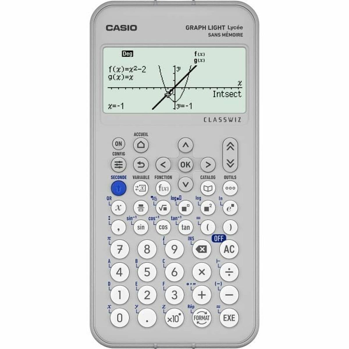Calculadora Científica Casio Graph Light Gris