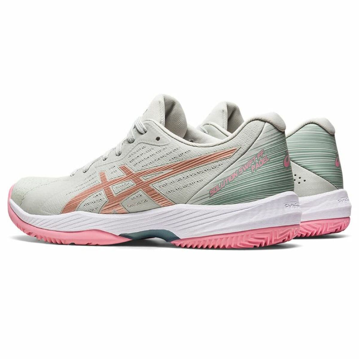 Zapatillas de Padel para Adultos Asics Solution Swift FF Mujer Verde Claro - Image 6