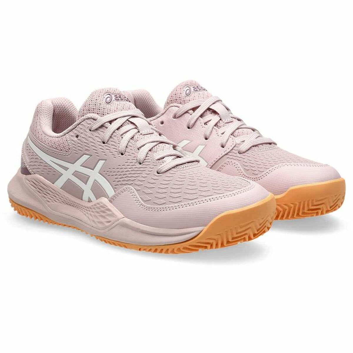 Zapatillas de Tenis para Niños Asics Gel-Resolution 9 Gs Clay Rosa - Image 5