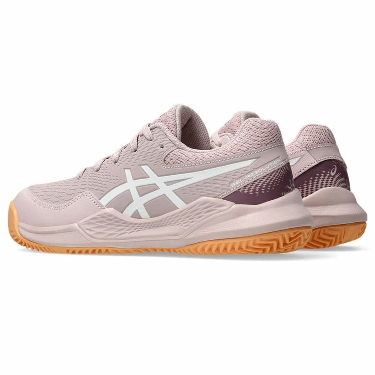 Zapatillas de Tenis para Niños Asics Gel-Resolution 9 Gs Clay Rosa - Image 6