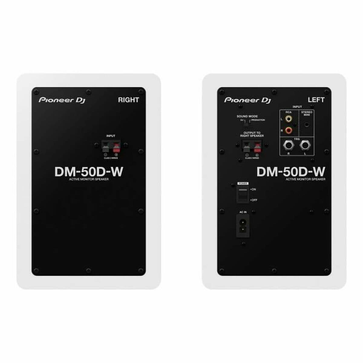 Högtalare Pioneer DJ DM-50D-W - Image 3