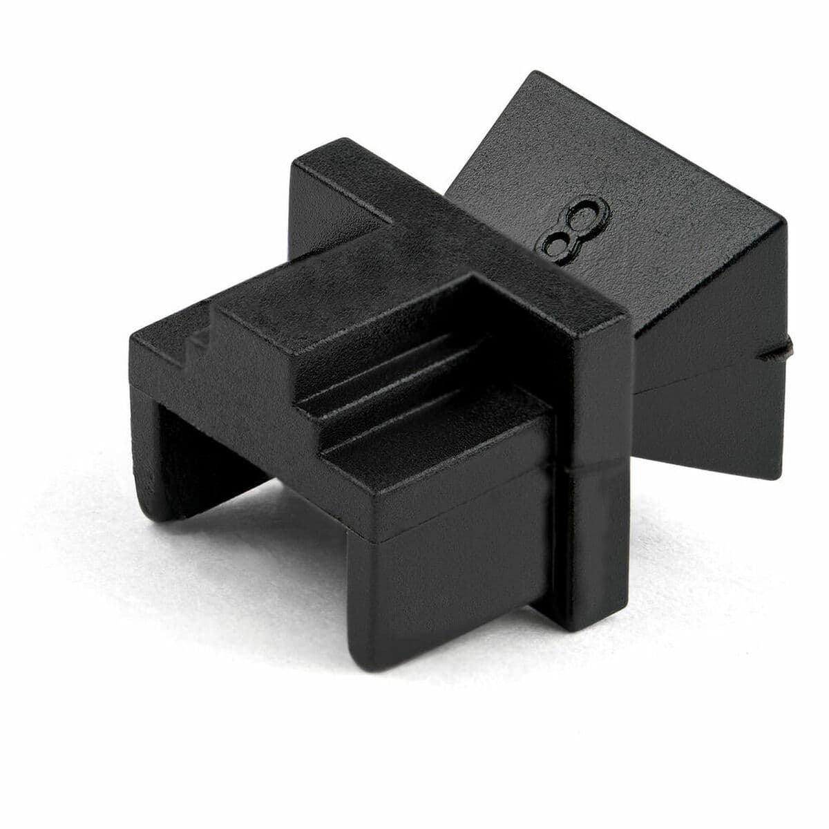 Rezistent la praf Startech RJ45COVER Negru 100 Unități RJ45