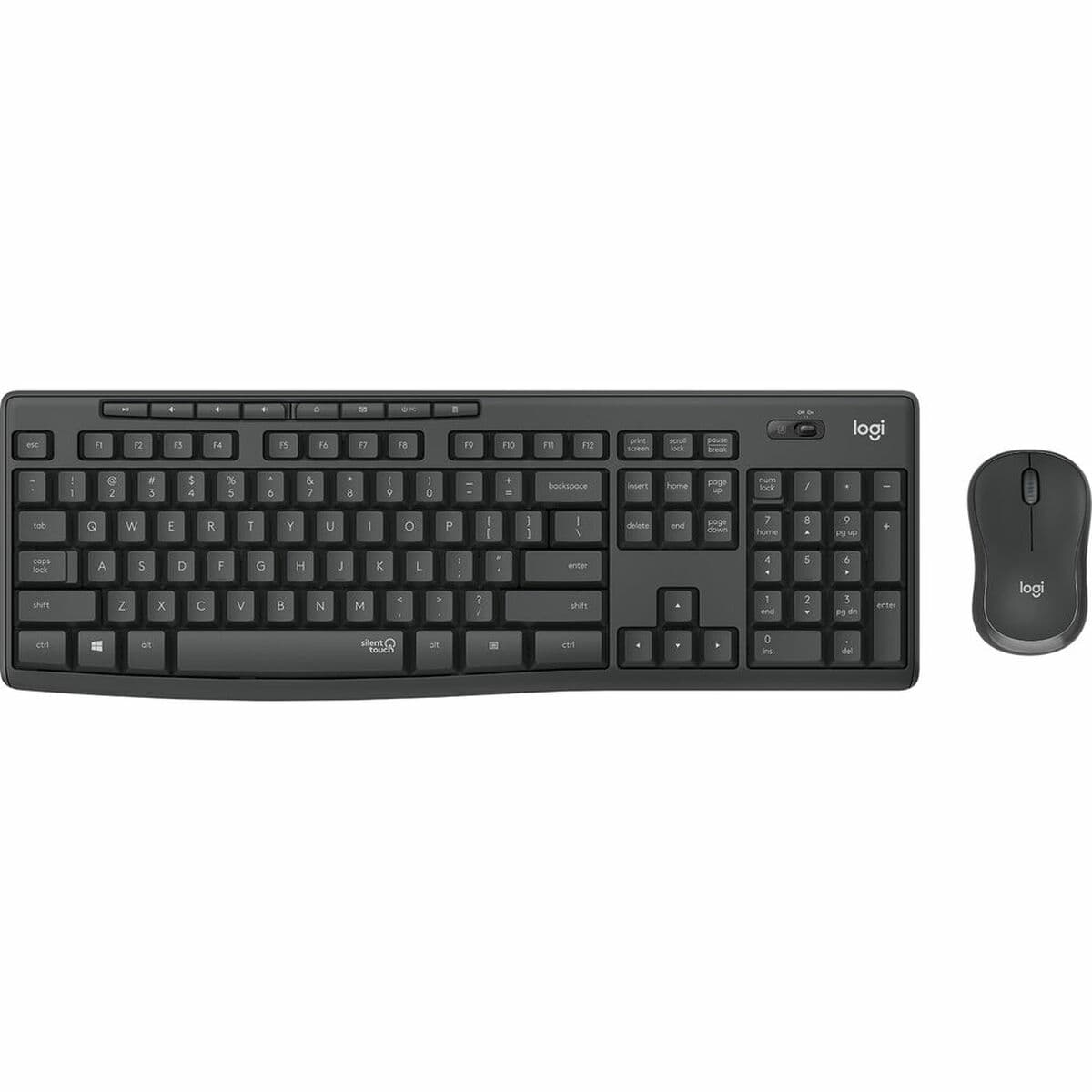 Teclado y Ratón Inalámbrico Logitech MK295 Gris Qwerty Español - Image 3