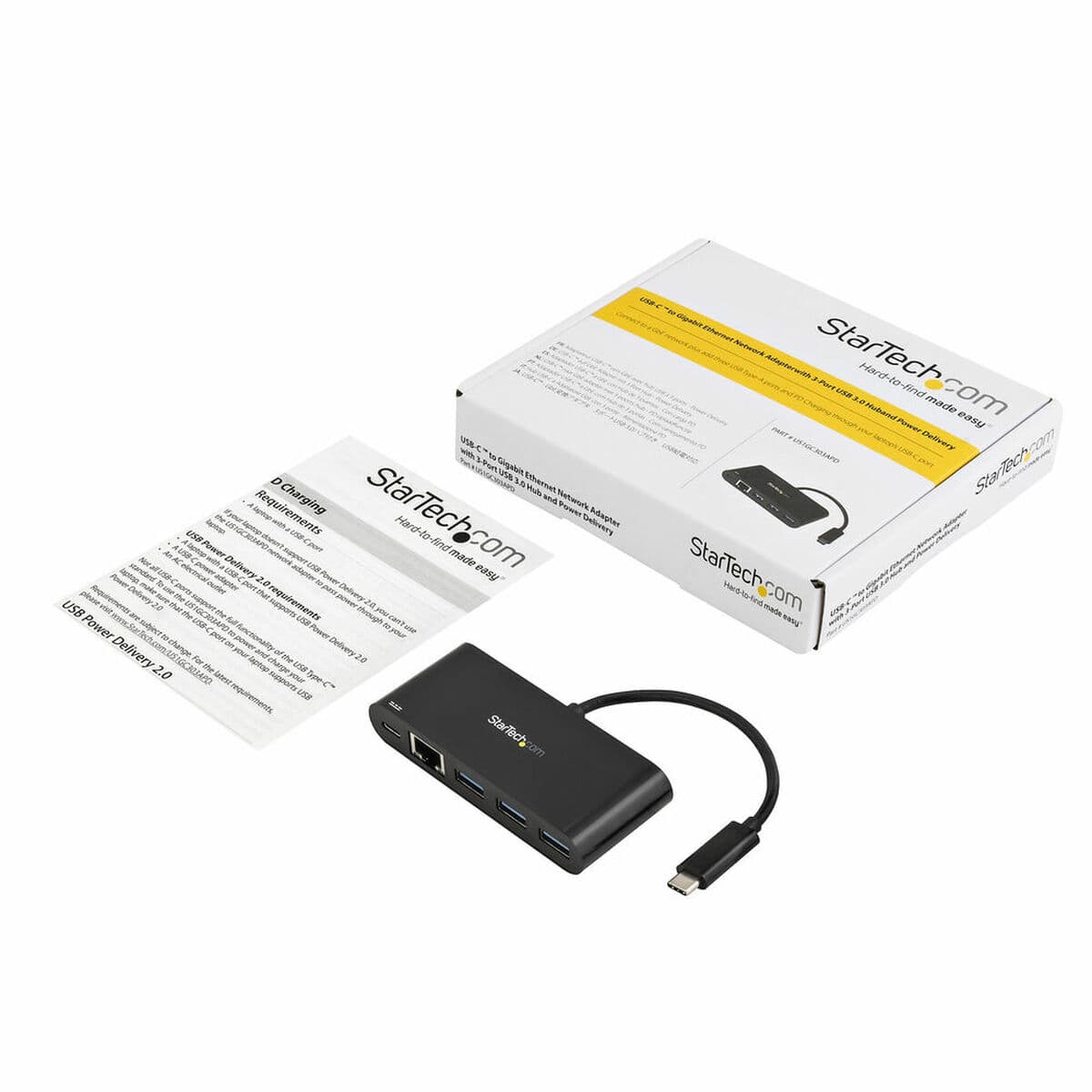 Adapteur réseau Startech US1GC303APD          Noir - Image 5