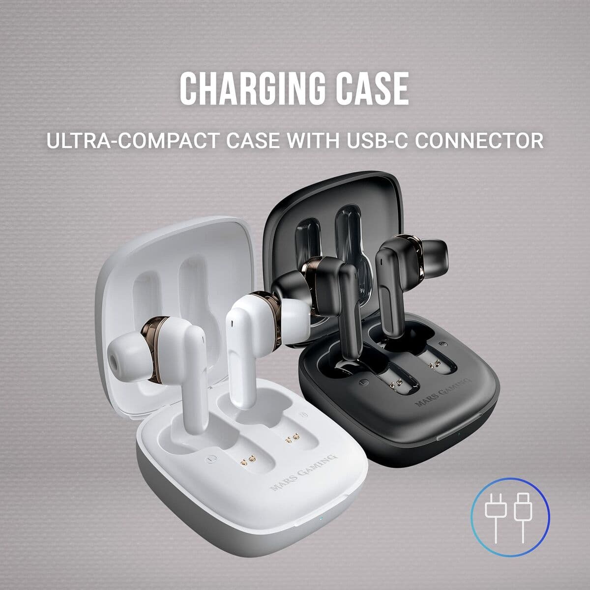 Kopfhörer mit Mikrofon Mars Gaming MHIBW Weiß - Image 14