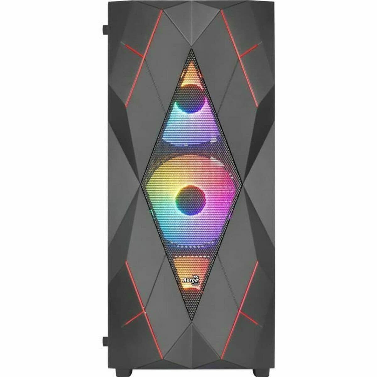 ATX Semi-toren doos Aerocool Zwart - Image 2