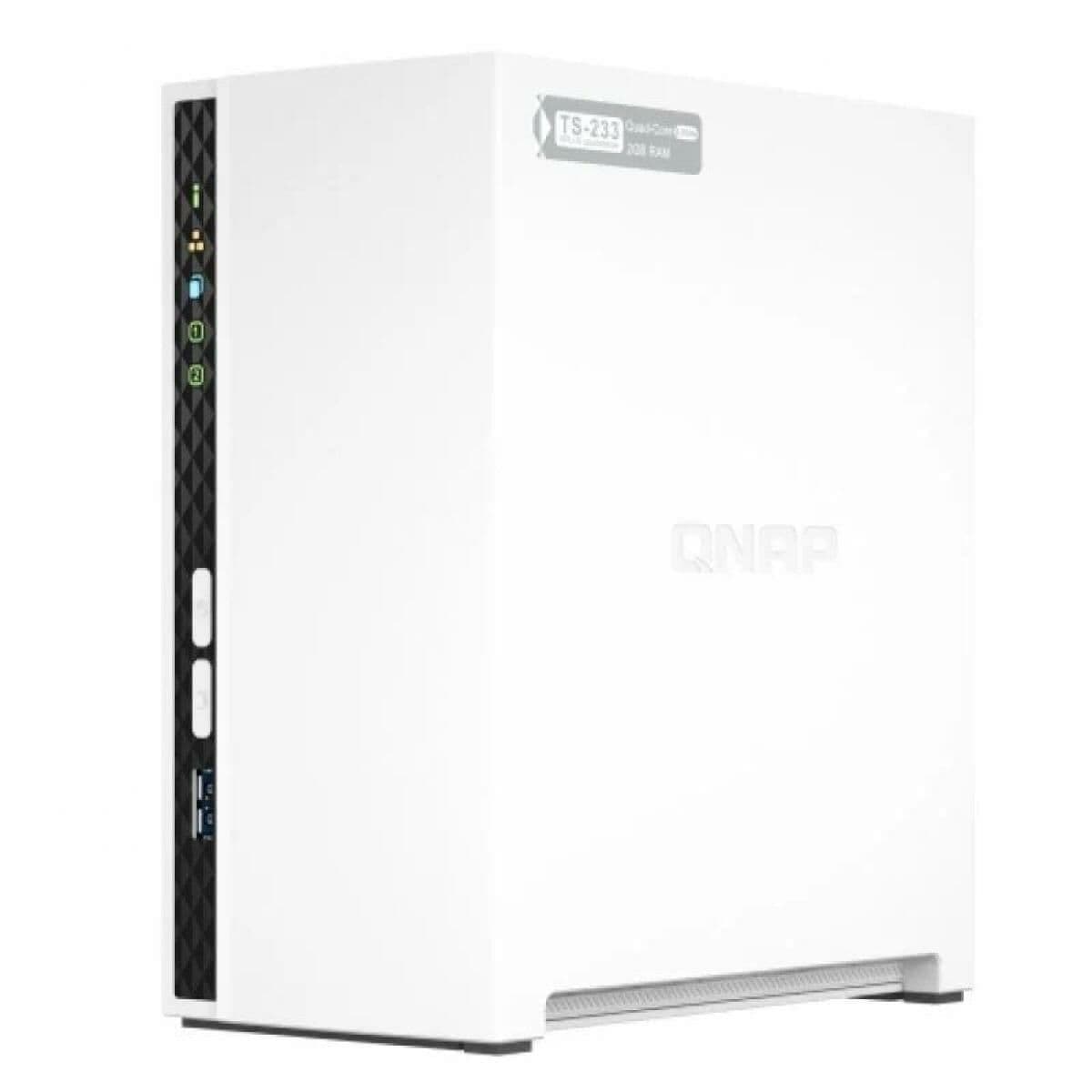 Almacenamiento en Red NAS Qnap TS-233 2 GB RAM
