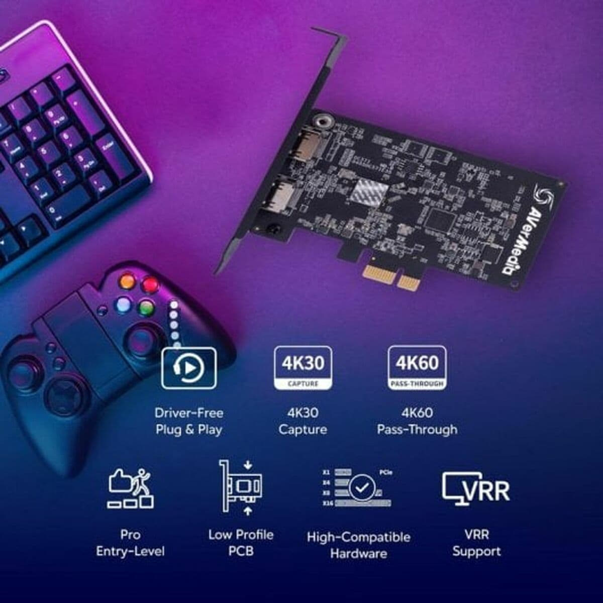 Capturadora Video Gaming AVERMEDIA6130 GC571 - Image 3