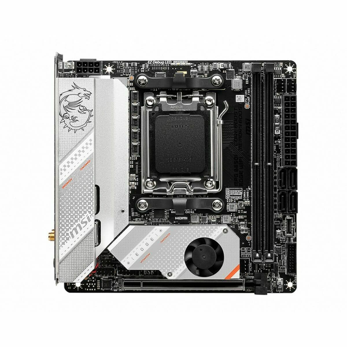 Placa Base MSI AMD AM5 AMD AMD B650 - Image 2