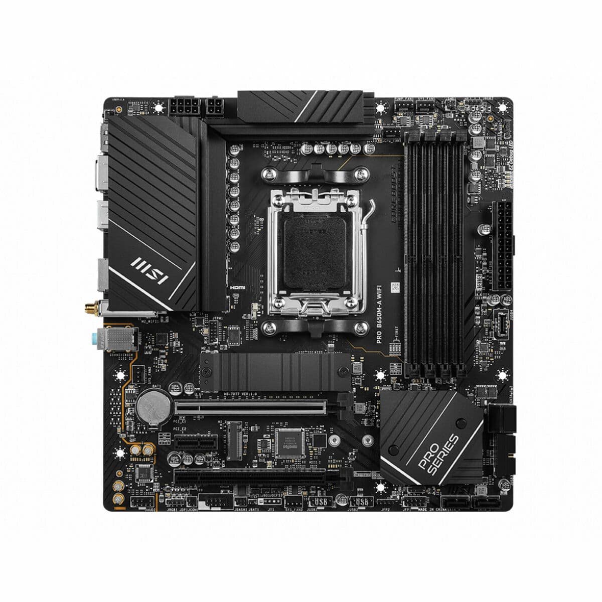 Carte Mère MSI PRO B650M-A WIFI AMD AMD B650 AMD AM5 - Image 2
