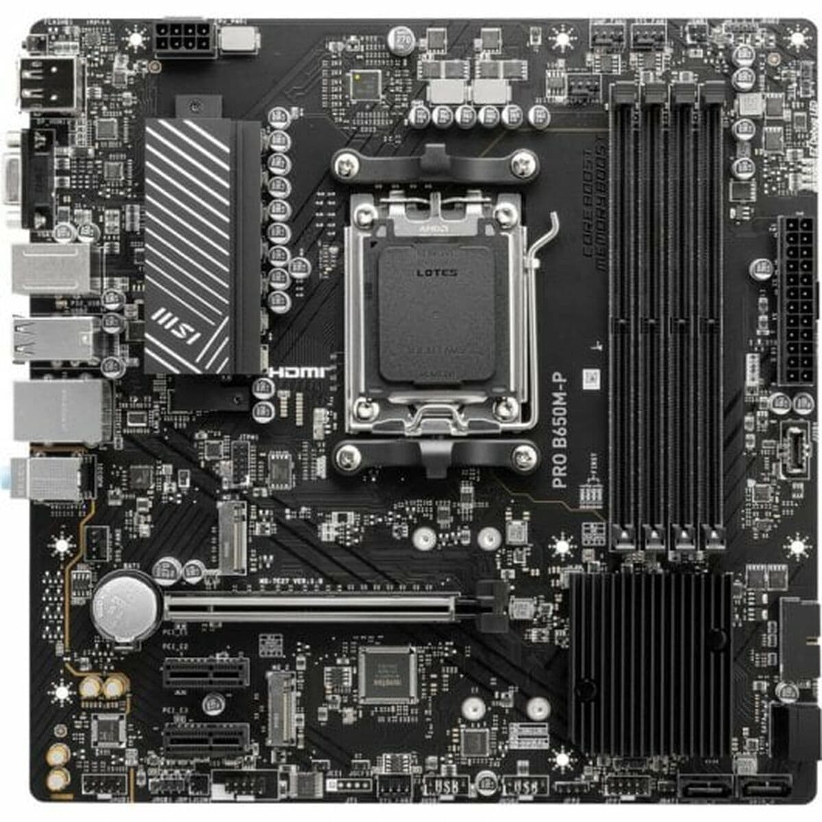 Carte Mère MSI PRO B650M-P AMD AM5 AMD AMD B650 - Image 2