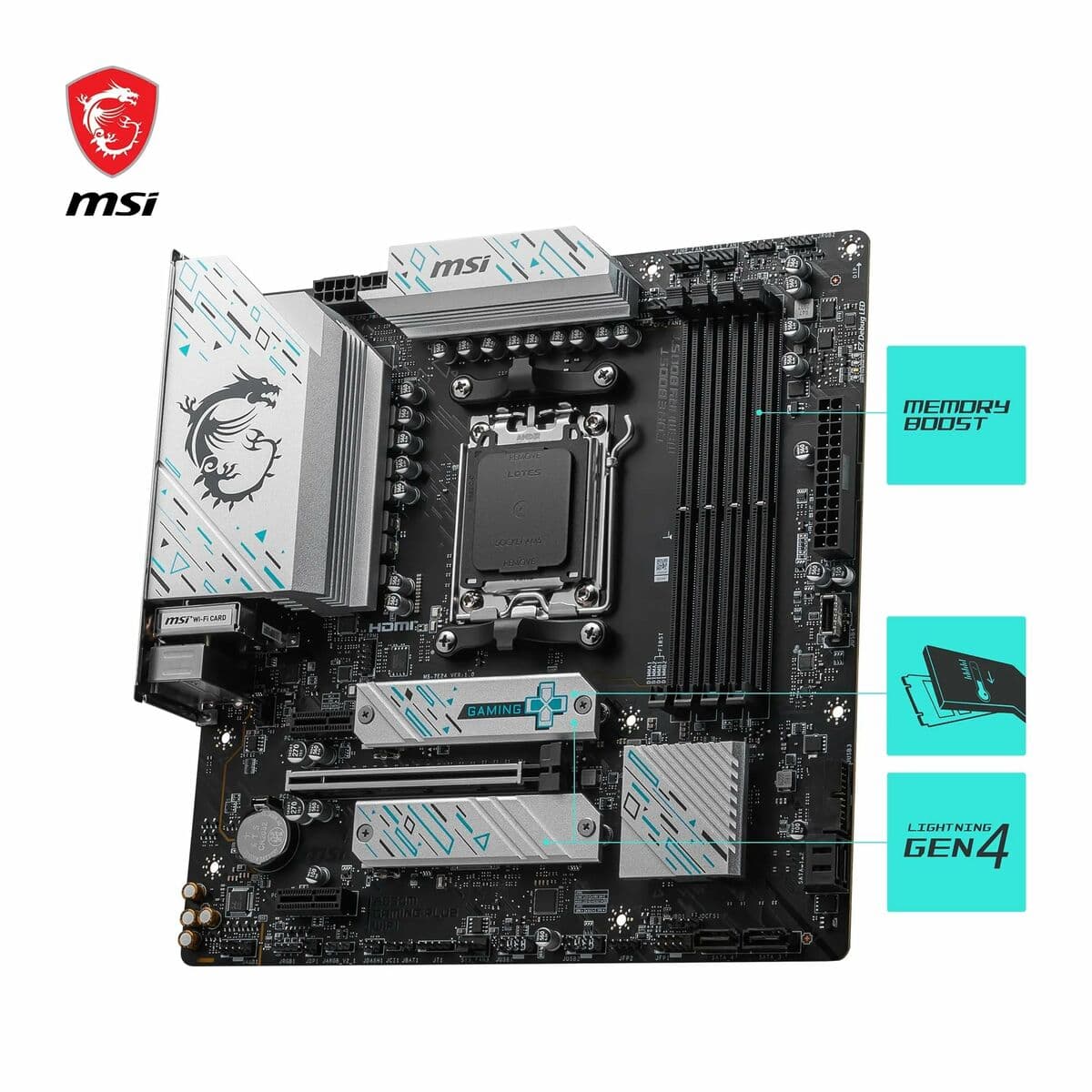 Placa Base MSI AMD AM5 AMD B650 - Image 15