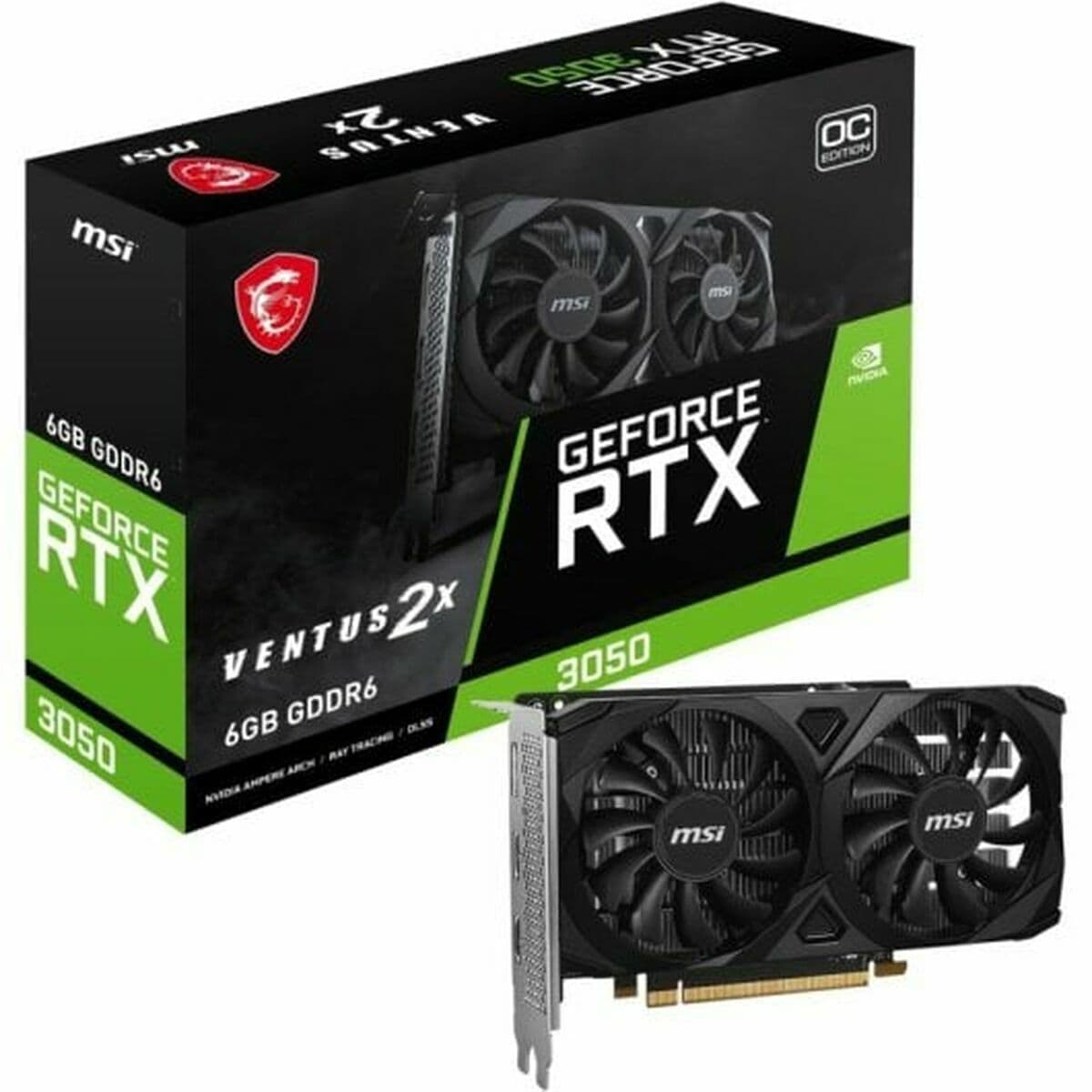Grafikkarte MSI Nvidia GeForce RTX 3050 6 GB GDDR6