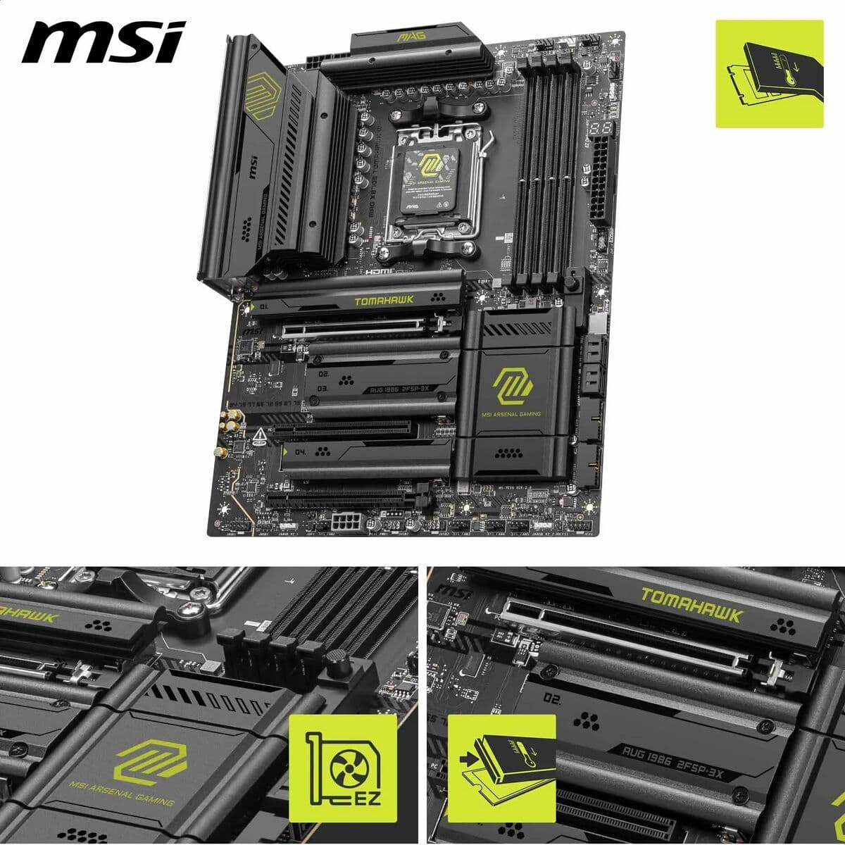 Moderkort MSI AMD AM5 AMD AMD X870E - Image 15