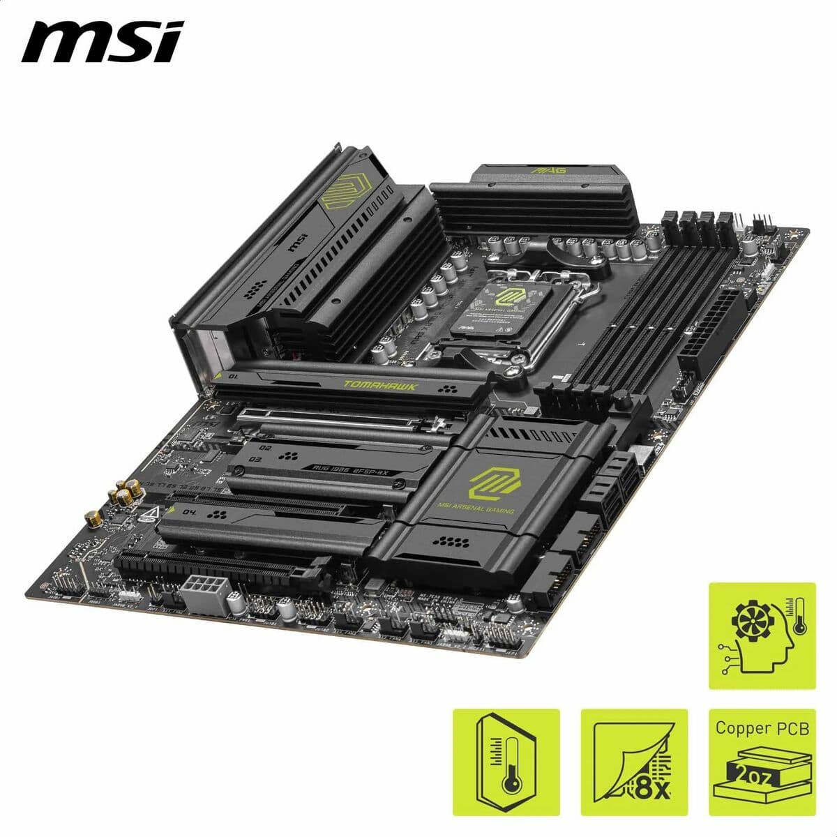 Moderkort MSI AMD AM5 AMD AMD X870E - Image 16