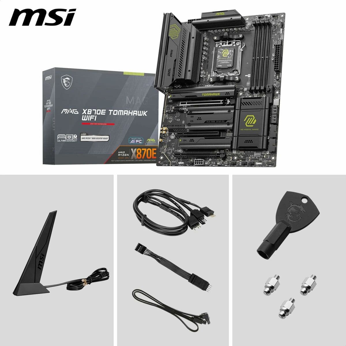 Moderkort MSI AMD AM5 AMD AMD X870E - Image 17