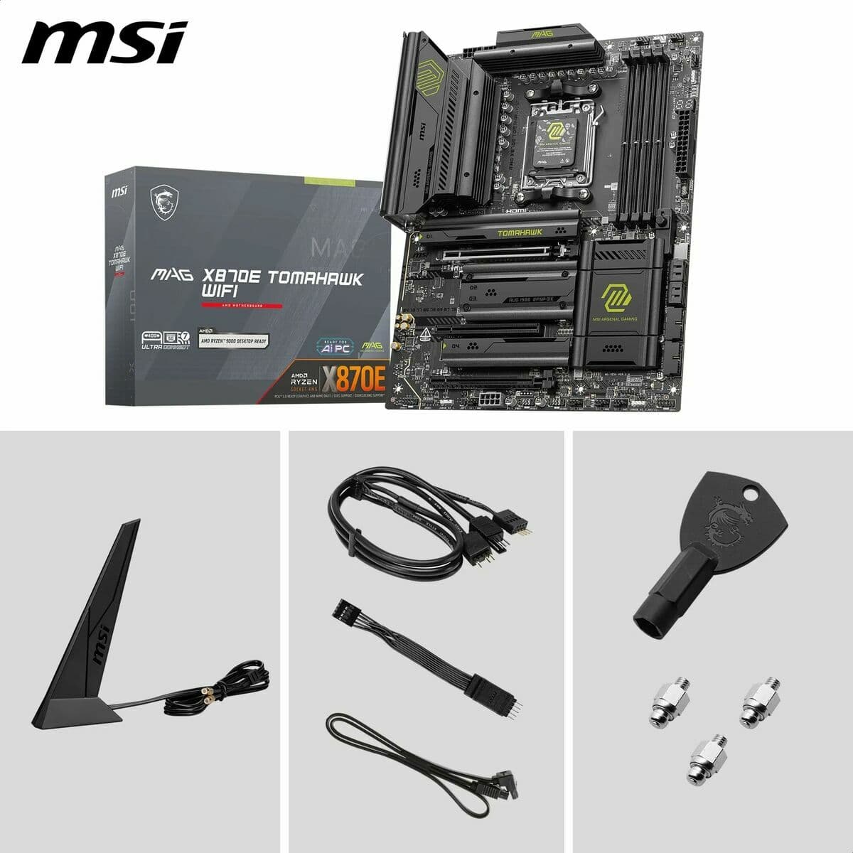 Moderkort MSI AMD AM5 AMD AMD X870E - Image 20