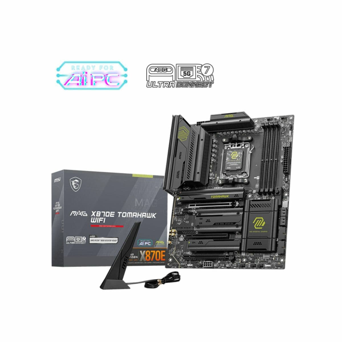 Moderkort MSI AMD AM5 AMD AMD X870E - Image 2