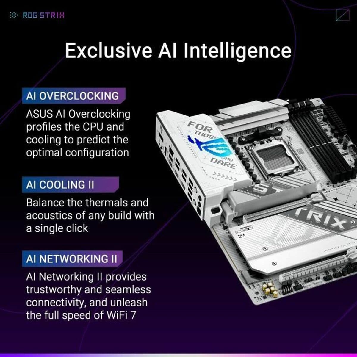 Pagrindinė plokštė Asus STRIX X870-A GAMING WIFI AMD AMD AM5 - Image 2